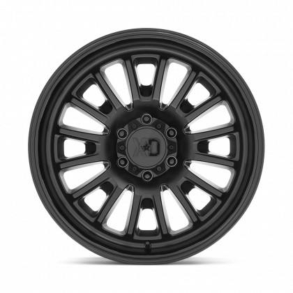 Alloy wheel XD864 Rover Satin Black W/ Gloss Black LIP XD Series