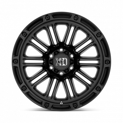 Alloy wheel XD846 Double Deuce Satin Black XD Series