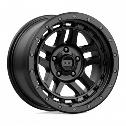 Alloy wheel KM540 Recon Satin Black KMC