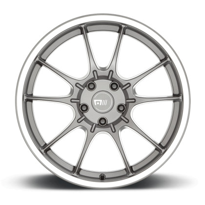 Alloy wheel MR152 SS5 Gunmetal W/ Machined LIP Motegi Racing