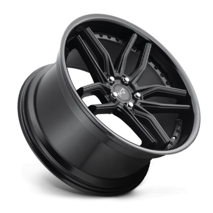 Alloy wheel M194 Methos Gloss Black Matte Black Niche Road Wheels