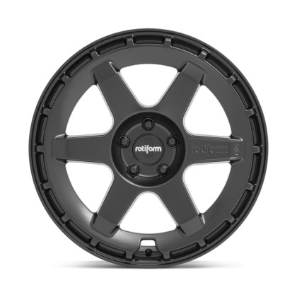 Alloy wheel R186 KB1 Matte Black Rotiform