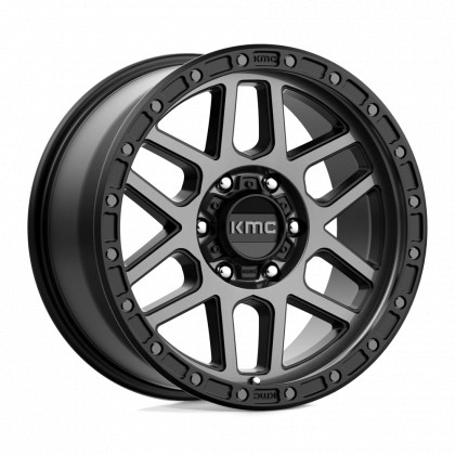 Alloy wheel KM544 Mesa Satin Black W/ Gray Tint KMC