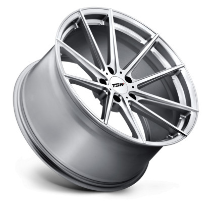 Alloy wheel Bathurst Silver W/ Mirror CUT Face TSW