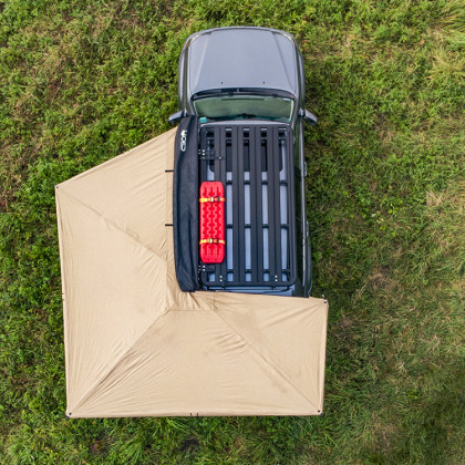 Retractable 270 free standing awning OFD