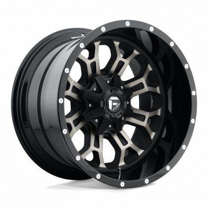 Alloy wheel D561 Crush Gloss Machined Double Dark Tint Fuel