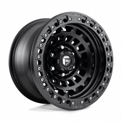 Alloy wheel D101 Zephyr Beadlock Matte Black Fuel