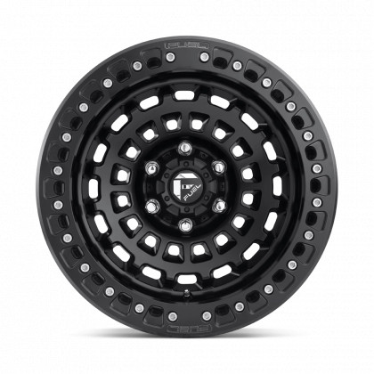 Alloy wheel D101 Zephyr Beadlock Matte Black Fuel