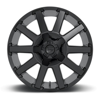 Alloy wheel D437 Contra Satin Black Fuel