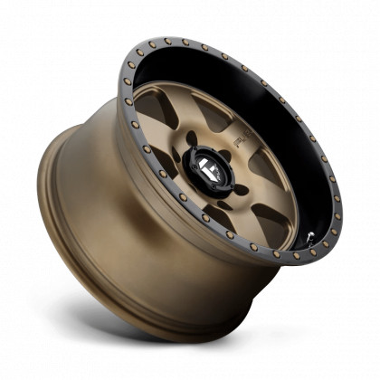Alloy wheel D617 Podium Matte Bronze Black Bead Ring Fuel