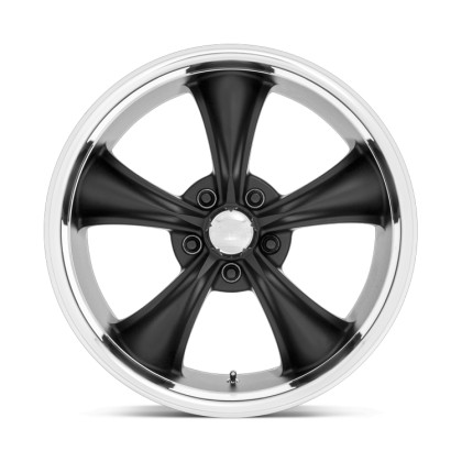 Alloy wheel VN338 Boss TT Textured Black W/ Diamond CUT LIP American Racing
