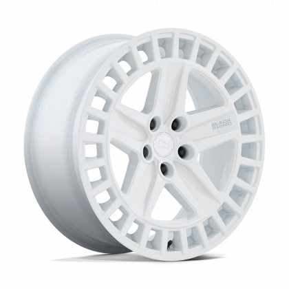 Alloy wheel Gloss White Alston Black Rhino