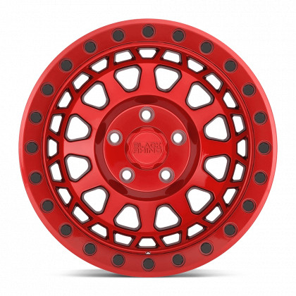 Alloy wheel Candy RED W/ Black Bolts Primm Black Rhino