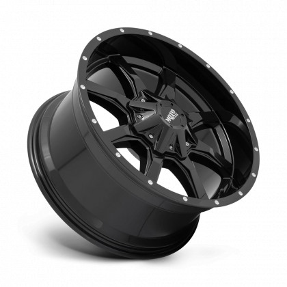 Alloy wheel MO970 Gloss Black W/ Milled LIP Moto Metal