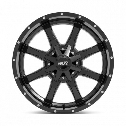 Alloy wheel MO970 Gloss Black W/ Milled LIP Moto Metal