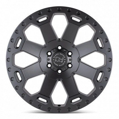 Alloy wheel Matte Gunmetal Warlord Black Rhino