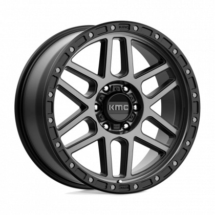 Alloy wheel KM544 Mesa Satin Black W/ Gray Tint KMC