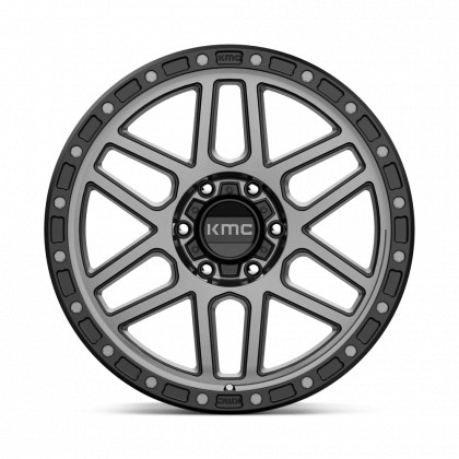 Alloy wheel KM544 Mesa Satin Black W/ Gray Tint KMC