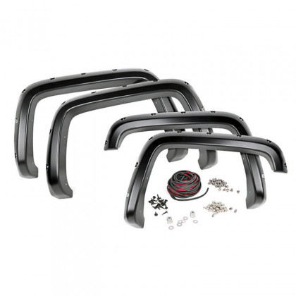 Front and rear fender flares Rough Country Pocket
