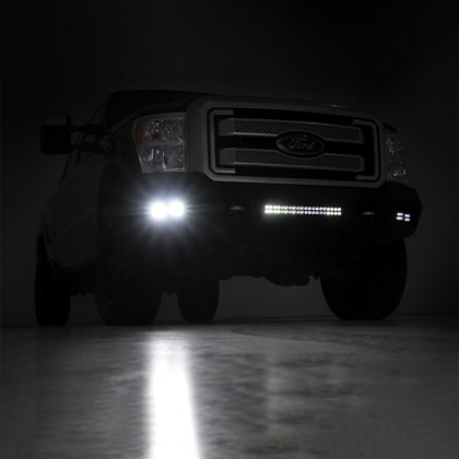 Front bumper with LED lights Rough Country