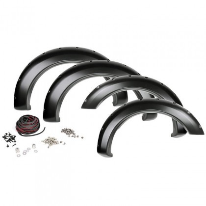 Front and rear fender flares Rough Country Pocket