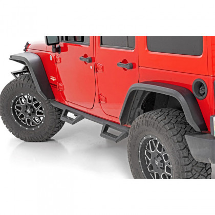 Front and rear fender flares Rough Country LED Flat