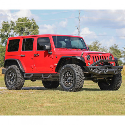 Front and rear fender flares Rough Country LED Flat