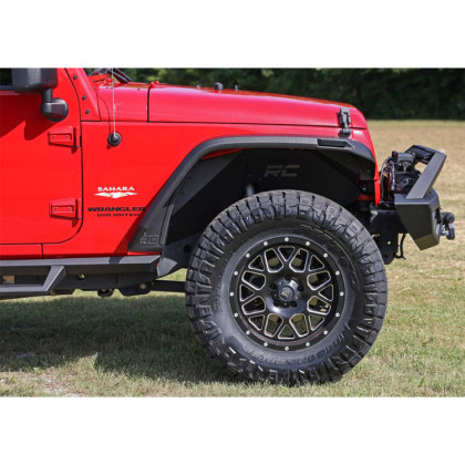 Front and rear fender flares Rough Country LED Flat