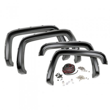 Front and rear fender flares Rough Country Pocket
