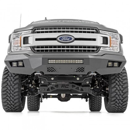 Front steel bumper with LED lights Rough Country