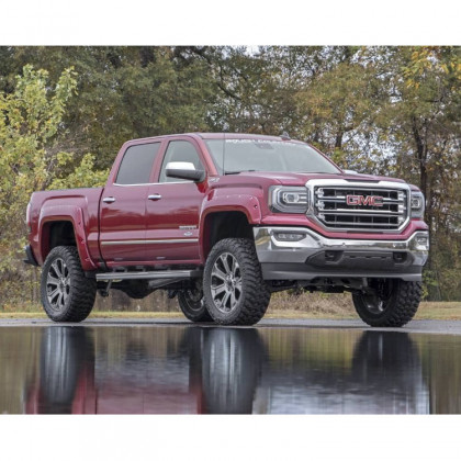 Front and rear fender flares Rough Country Pocket