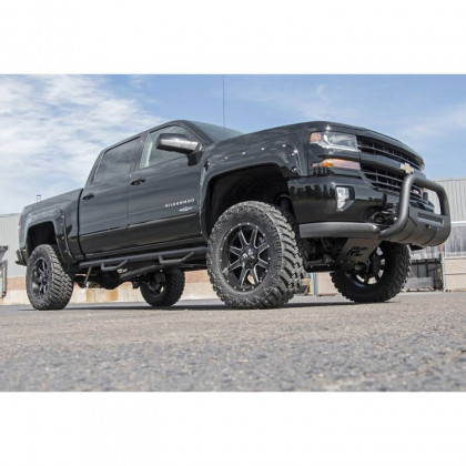 Front and rear fender flares Rough Country Pocket 16-18