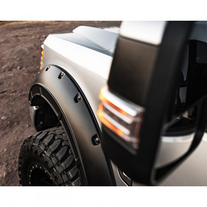 Front and rear fender flares Rough Country Defender Pocket