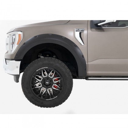 Front and rear fender flares Rough Country Traditiona Pocket