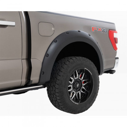 Front and rear fender flares Rough Country Traditiona Pocket