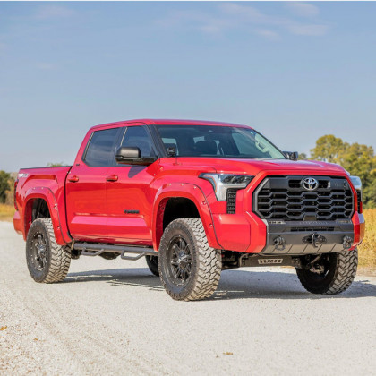 Front and rear fender flares Rough Country Traditional Pocket