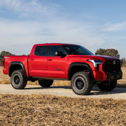 Front and rear fender flares Rough Country Traditional Pocket