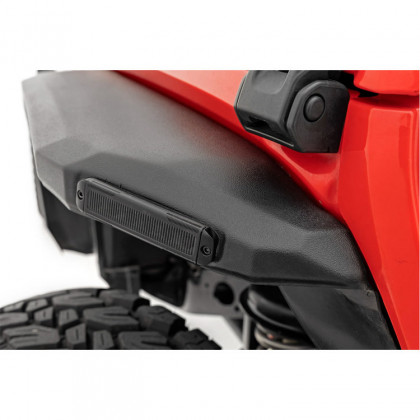 Front and rear fender flares Rough Country LED Flat