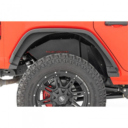 Front and rear fender flares Rough Country LED Flat