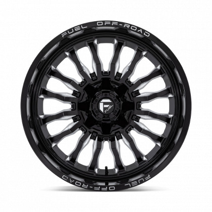 Alloy wheel D795 ARC Gloss Black Milled Fuel