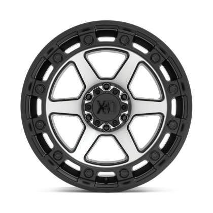 Alloy wheel XD862 Raid Satin Black Machined XD Series