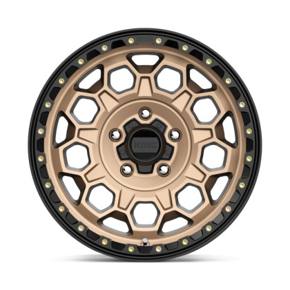 Alloy wheel KM545 Trek Matte Bronze W/ Black LIP KMC