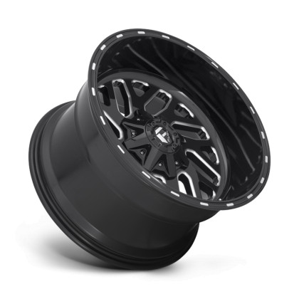 Alloy wheel D581 Triton Gloss Black Milled Fuel