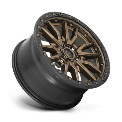 Alloy wheel D681 Rebel Matte Bronze Black Bead Ring Fuel