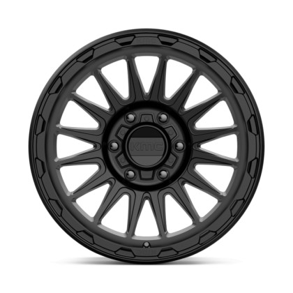 Alloy wheel KM542 Impact Satin Black KMC