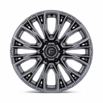 Alloy wheel D848 Rebar Matte Gunmetal Fuel