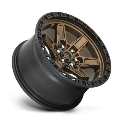 Alloy wheel D699 Kicker Matte Bronze Black Bead Ring Fuel