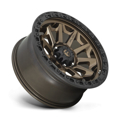 Alloy wheel D696 Covert Matte Bronze Black Bead Ring Fuel