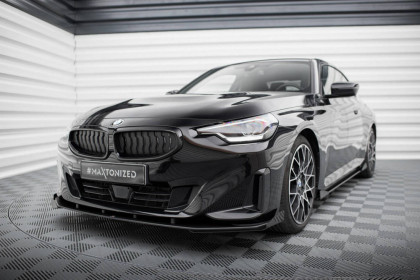 Street pro spojler pod nárazník lipa + flaps BMW 2 Coupe G42 černo červený