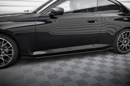 Prahové lišty Street pro + flaps BMW 2 Coupe G42 černé